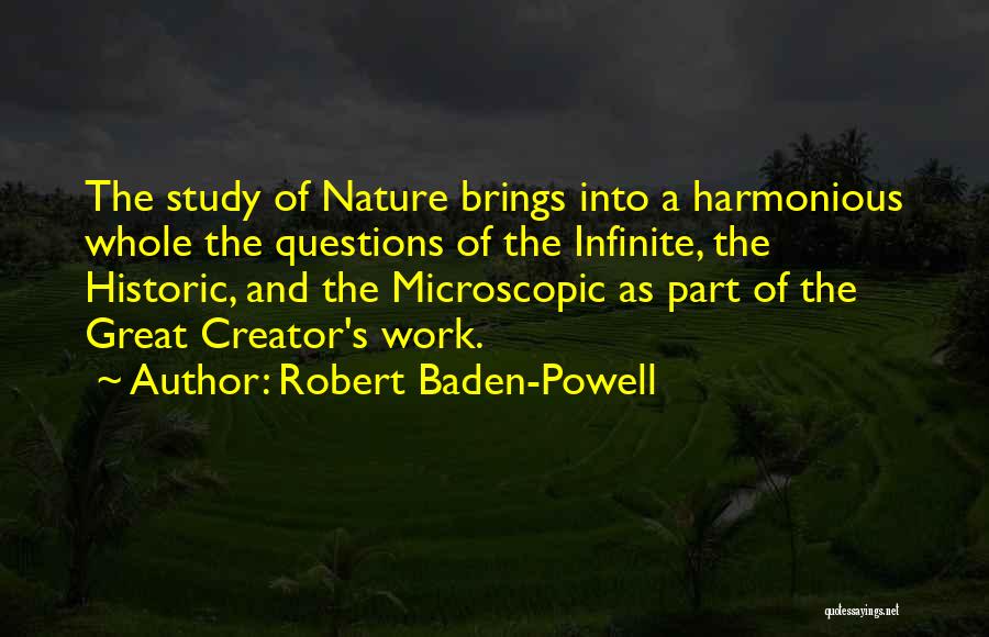 Microscopic Quotes By Robert Baden-Powell