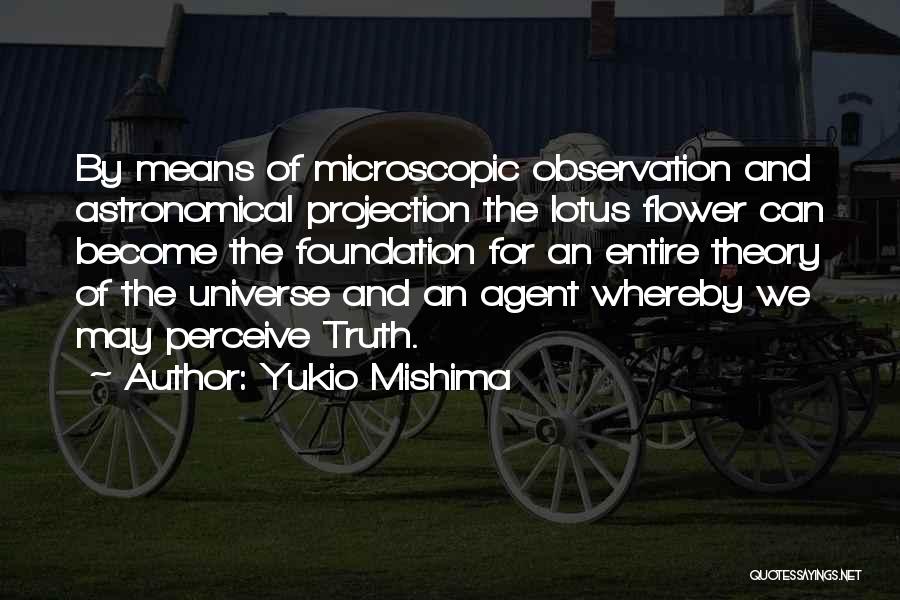 Microscopic Quotes By Yukio Mishima