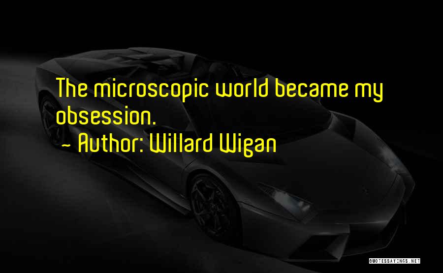 Microscopic World Quotes By Willard Wigan