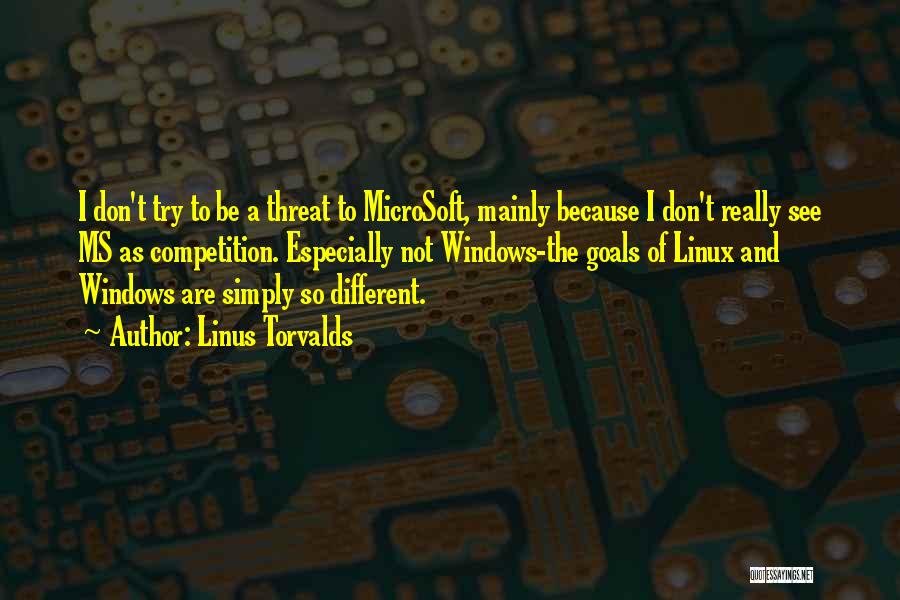 Microsoft Windows Quotes By Linus Torvalds