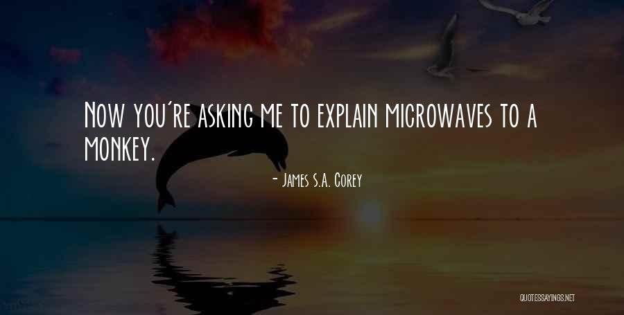 Microwaves Quotes By James S.A. Corey