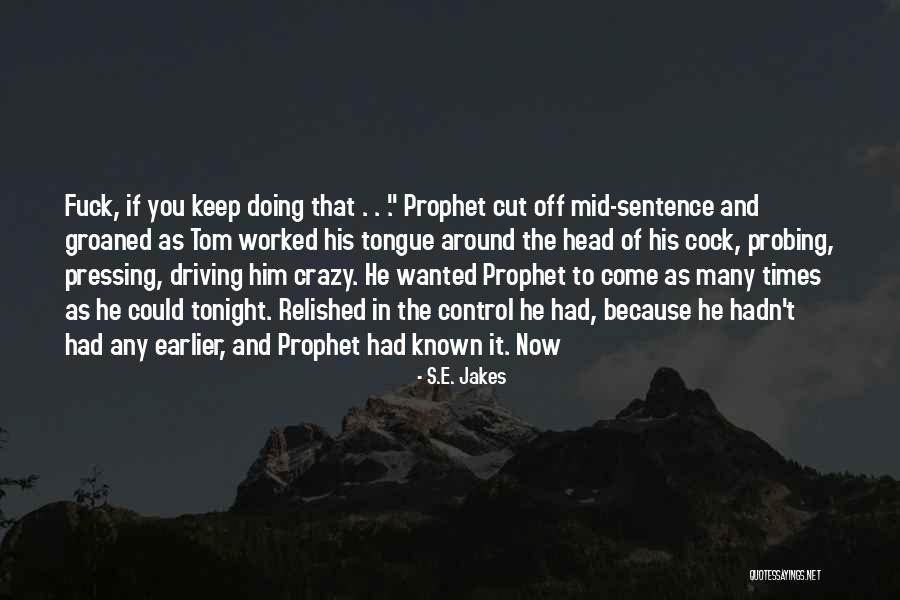 Mid Sentence Or Mid Sentence Quotes By S.E. Jakes Mid Sentence Or Mid Sentence Quotes By S.E. Jakes