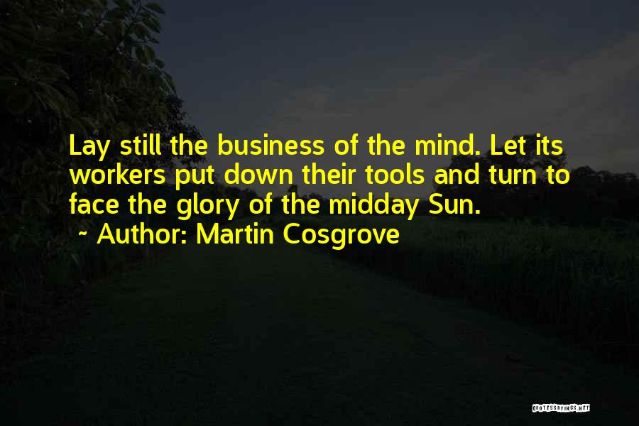 Midday Inspirational Quotes By Martin Cosgrove