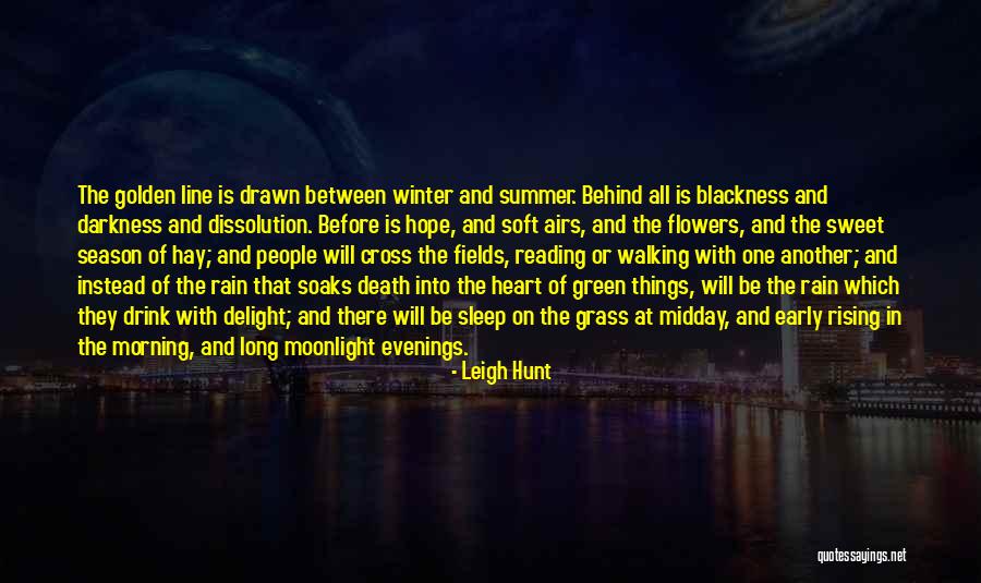 Midday Quotes By Leigh Hunt