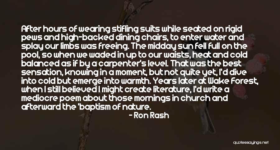 Midday Quotes By Ron Rash