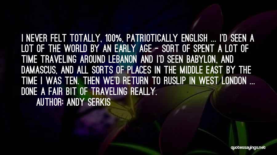 Middle Age Quotes By Andy Serkis