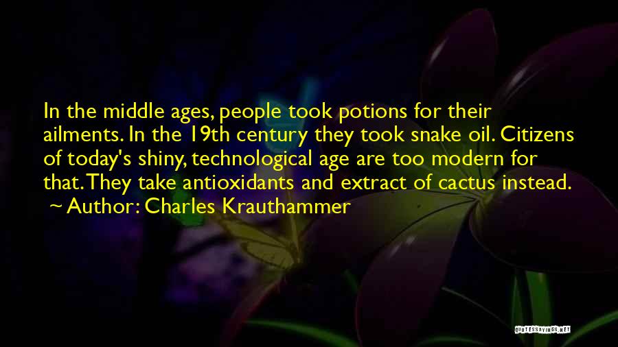 Middle Age Quotes By Charles Krauthammer