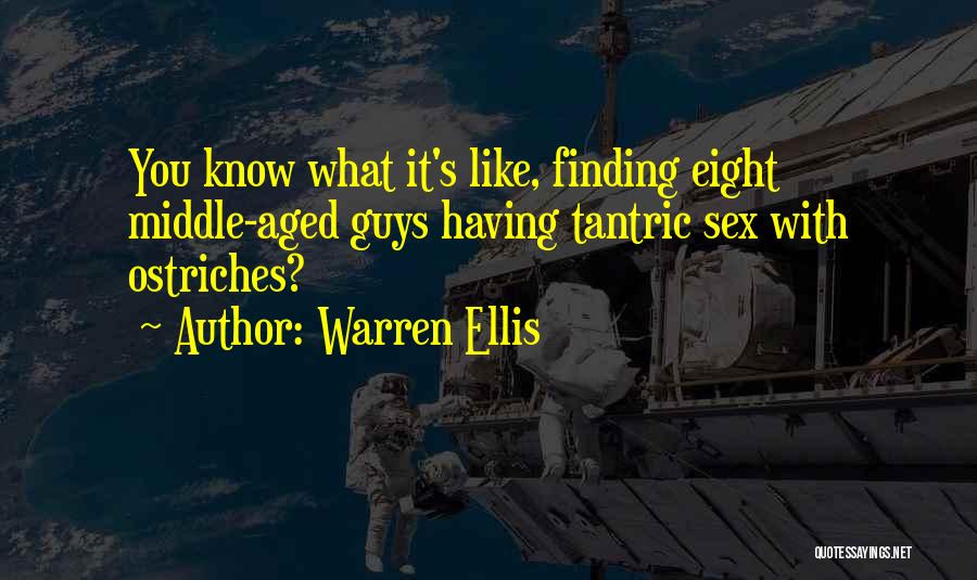 Middle Age Quotes By Warren Ellis