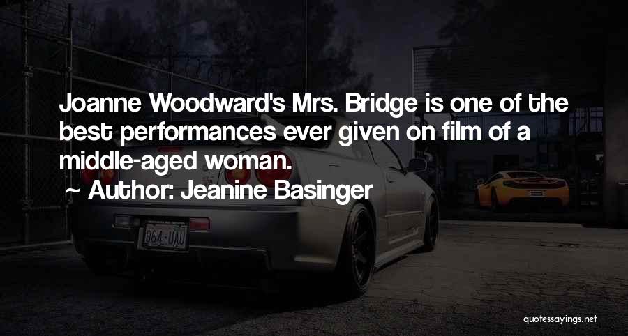 Middle Aged Woman Quotes By Jeanine Basinger