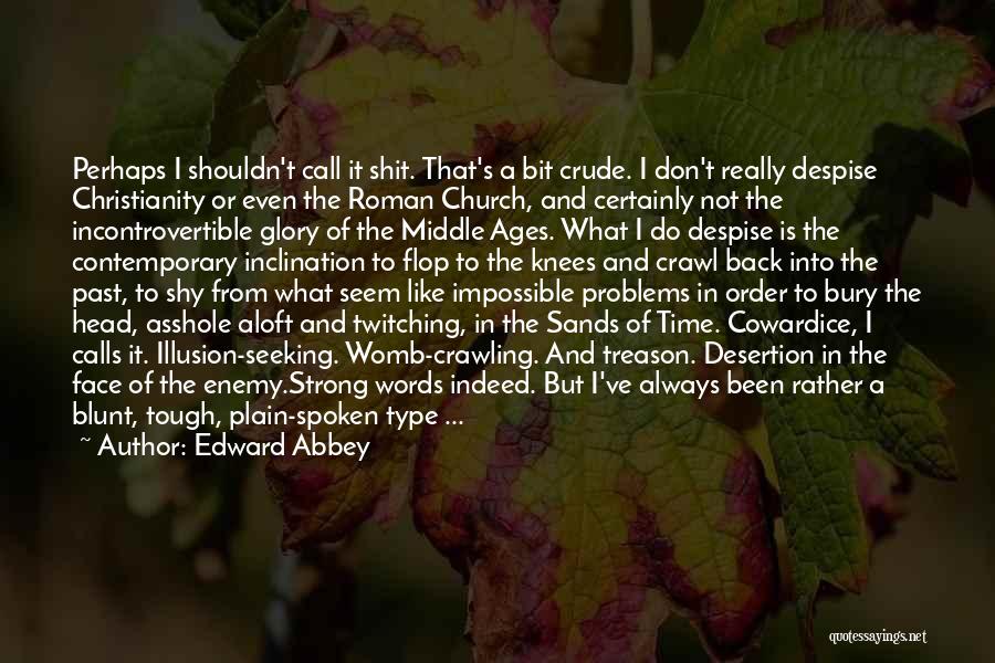 Middle Ages Quotes By Edward Abbey