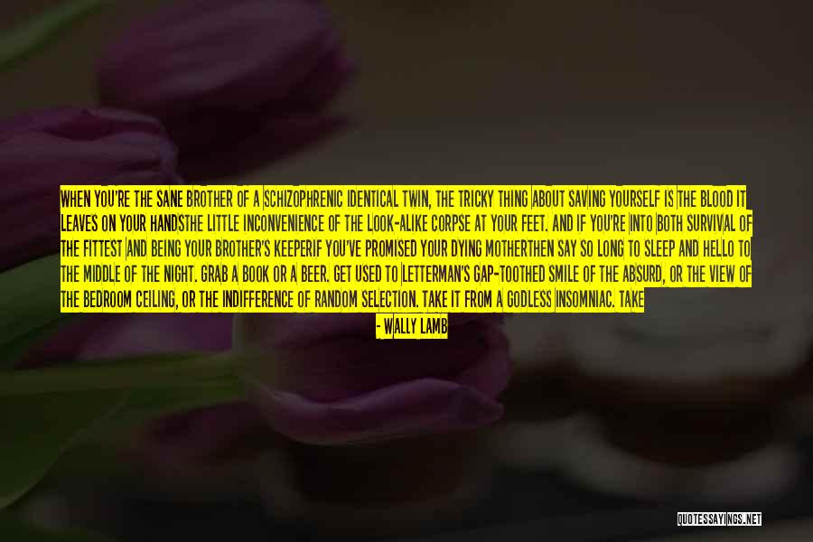 Middle Brother Quotes By Wally Lamb Middle Brother Quotes By Wally Lamb
