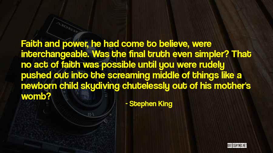 Middle Child Quotes By Stephen King