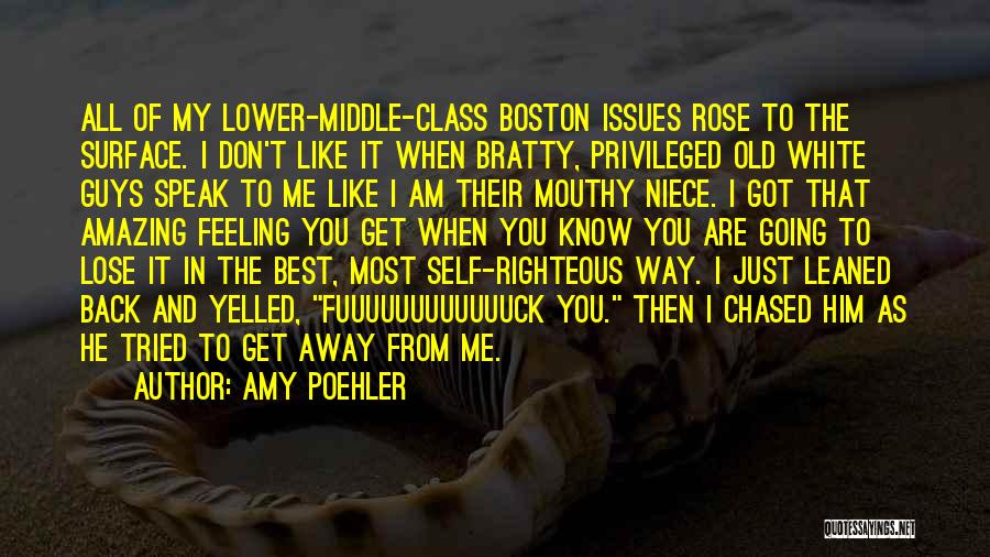 Middle Class Quotes By Amy Poehler