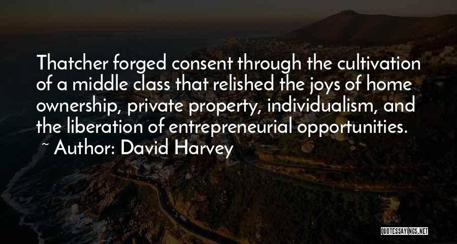 Middle Class Quotes By David Harvey