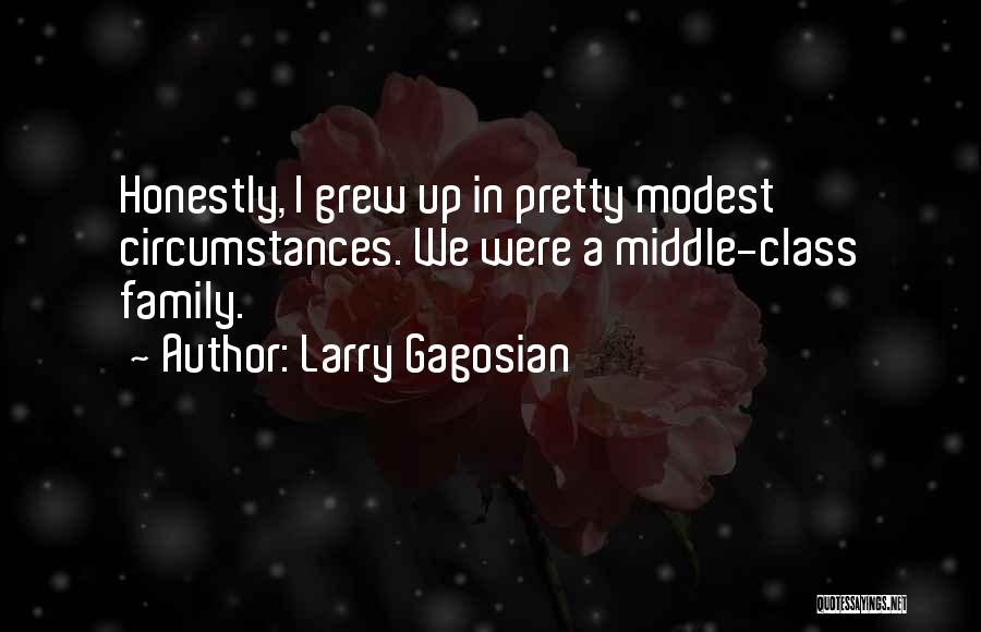 Middle Class Quotes By Larry Gagosian