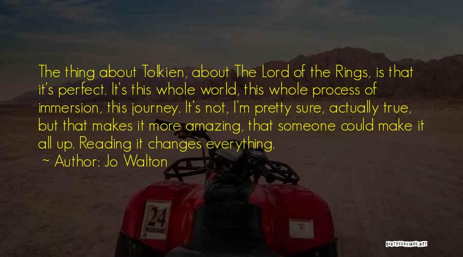 Middle Earth Quotes By Jo Walton