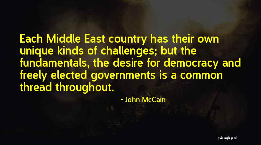 Middle East Quotes By John McCain Middle East Quotes By John McCain