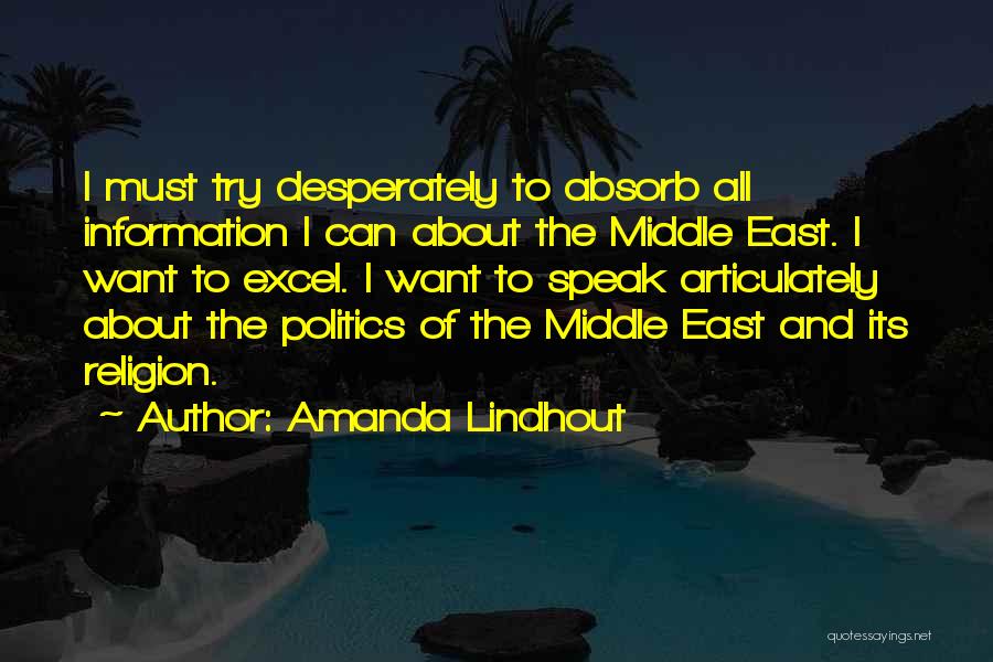 Middle East Religion Quotes By Amanda Lindhout