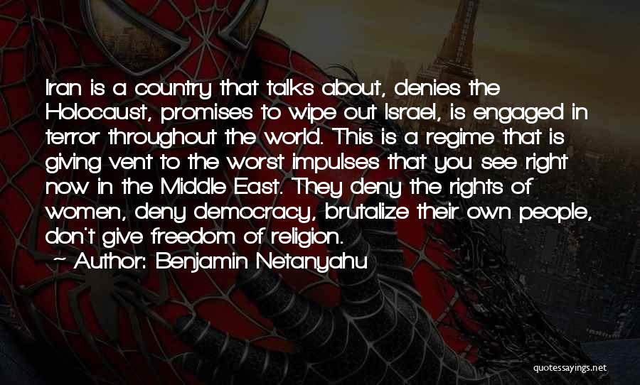 Middle East Religion Quotes By Benjamin Netanyahu
