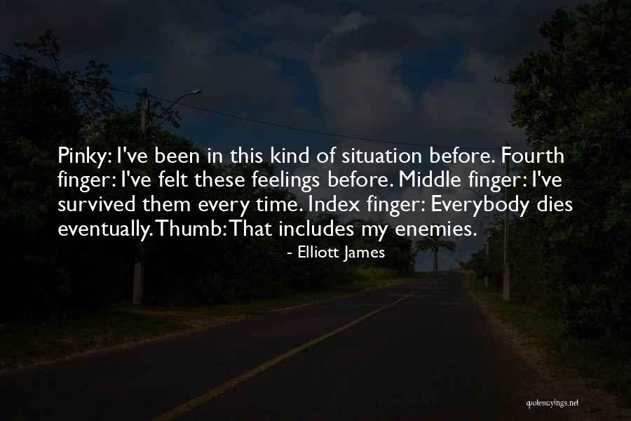 Middle Finger Quotes By Elliott James Middle Finger Quotes By Elliott James