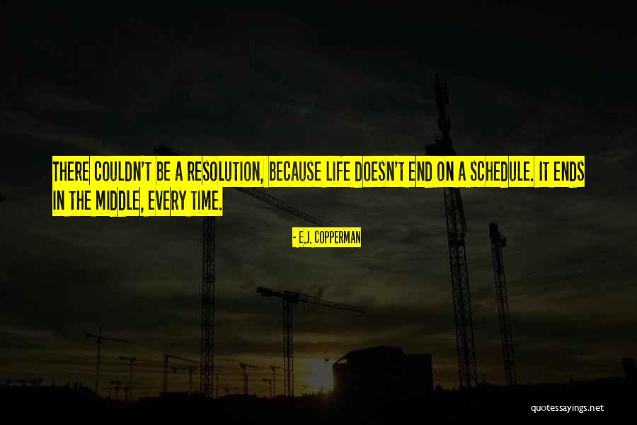Middle Life Quotes By E.J. Copperman Middle Life Quotes By E.J. Copperman