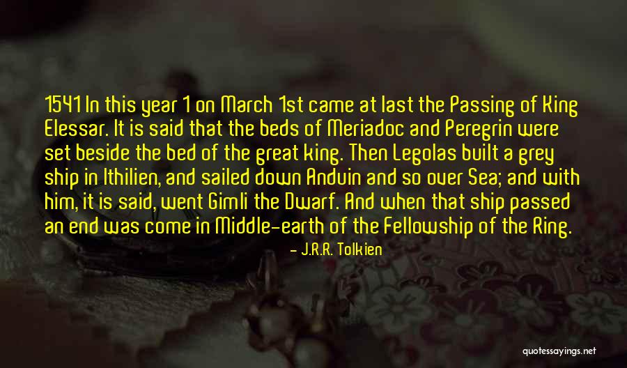 Middle Of Sea Quotes By J.R.R. Tolkien Middle Of Sea Quotes By J.R.R. Tolkien