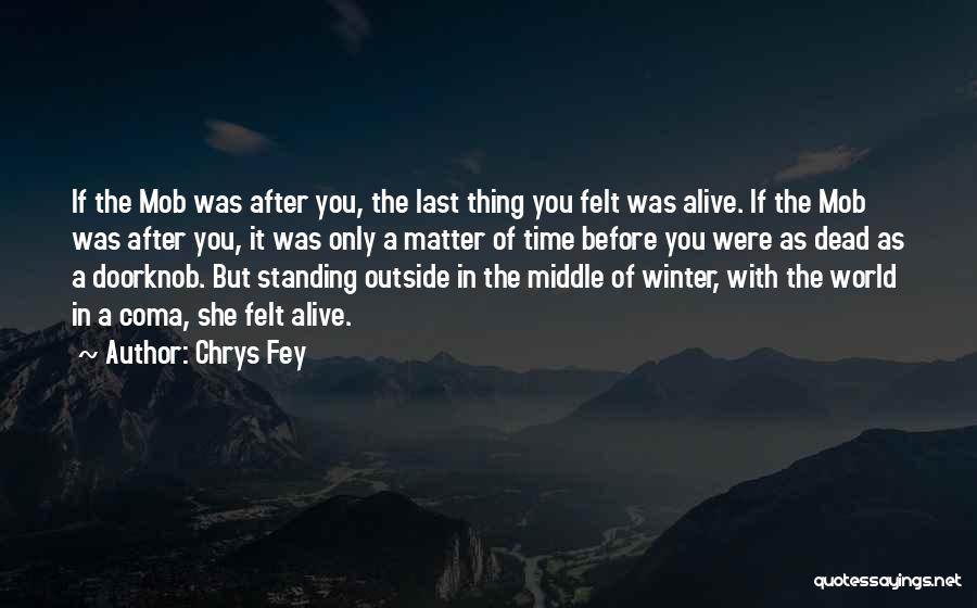 Middle Of Winter Quotes By Chrys Fey