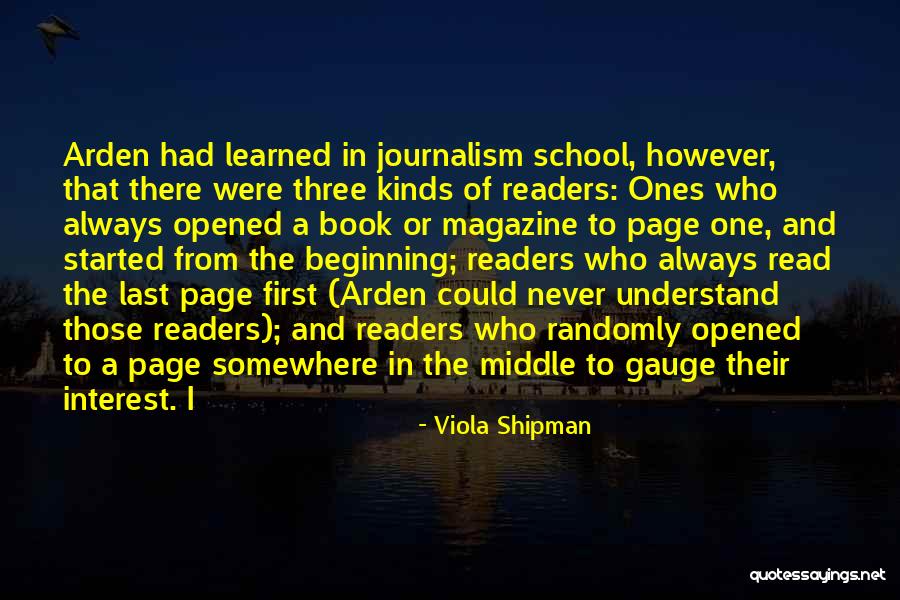 Middle School Book Quotes By Viola Shipman