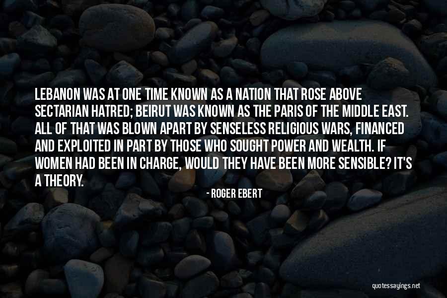 Middle Theory Quotes By Roger Ebert Middle Theory Quotes By Roger Ebert