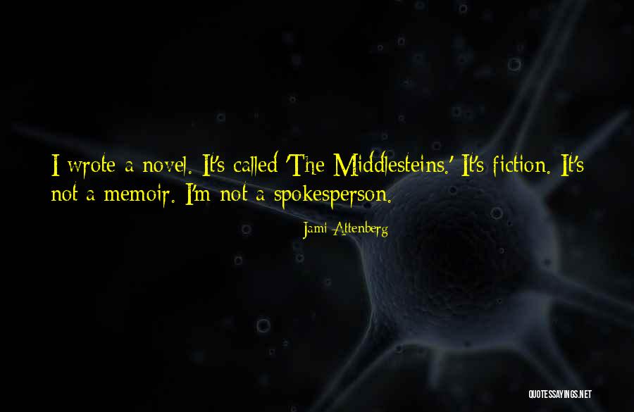 Middlesteins Jami Quotes By Jami Attenberg Middlesteins Jami Quotes By Jami Attenberg