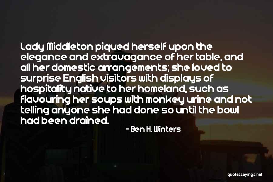 Middleton Quotes By Ben H. Winters