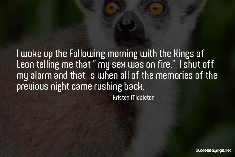 Middleton Quotes By Kristen Middleton