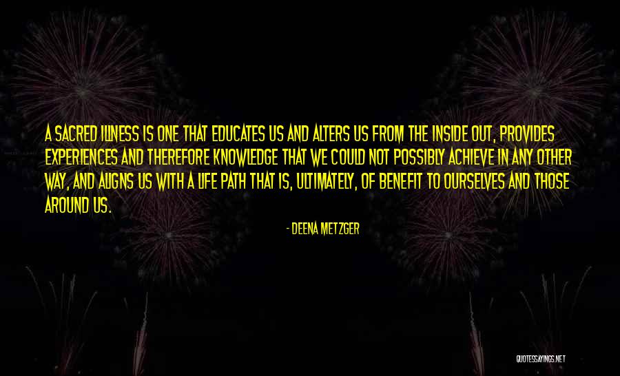 Middlewood Practice Quotes By Deena Metzger Middlewood Practice Quotes By Deena Metzger