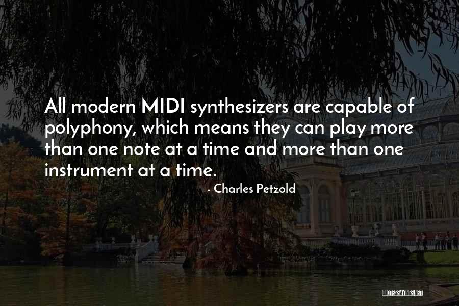 Midi Quotes By Charles Petzold Midi Quotes By Charles Petzold