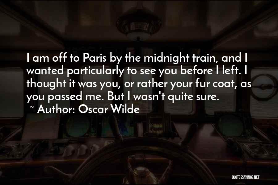 Midnight In Paris Quotes By Oscar Wilde