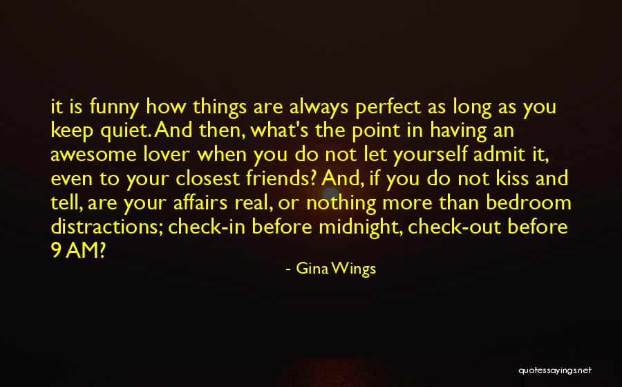 Midnight Kiss Quotes By Gina Wings