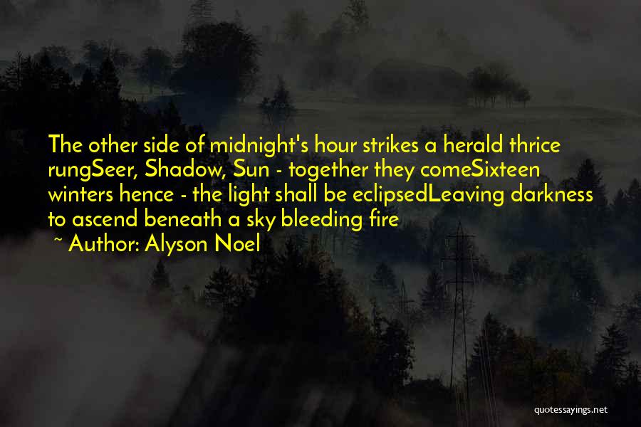 Midnight Sun Quotes By Alyson Noel