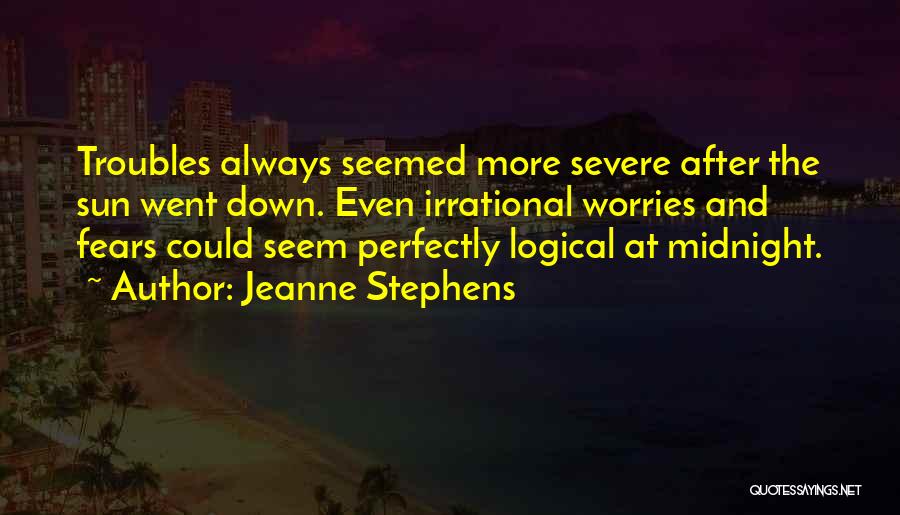 Midnight Sun Quotes By Jeanne Stephens