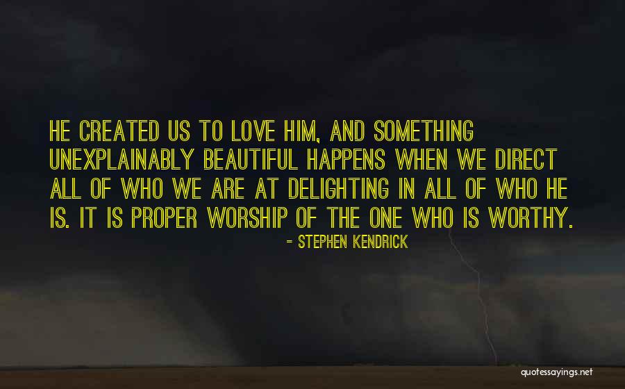 Midori Francis Quotes By Stephen Kendrick Midori Francis Quotes By Stephen Kendrick