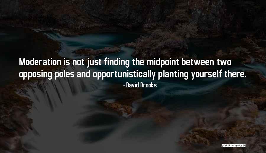 Midpoint Between Two Quotes By David Brooks Midpoint Between Two Quotes By David Brooks