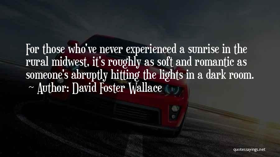 Midwest Quotes By David Foster Wallace