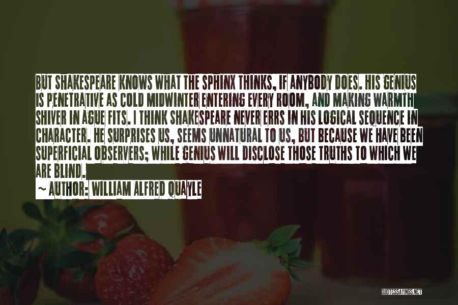 Midwinter Quotes By William Alfred Quayle