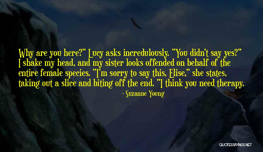 Mienke Schaberg Quotes By Suzanne Young Mienke Schaberg Quotes By Suzanne Young
