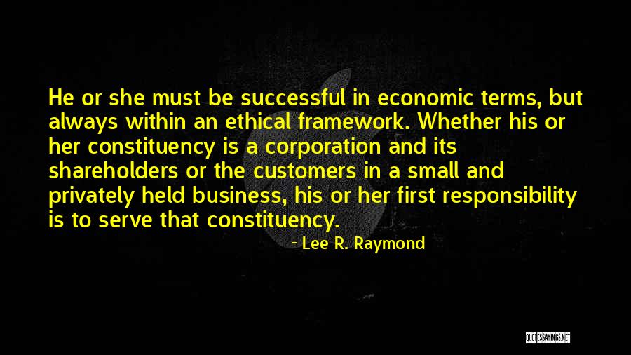 Miesak Quotes By Lee R. Raymond Miesak Quotes By Lee R. Raymond