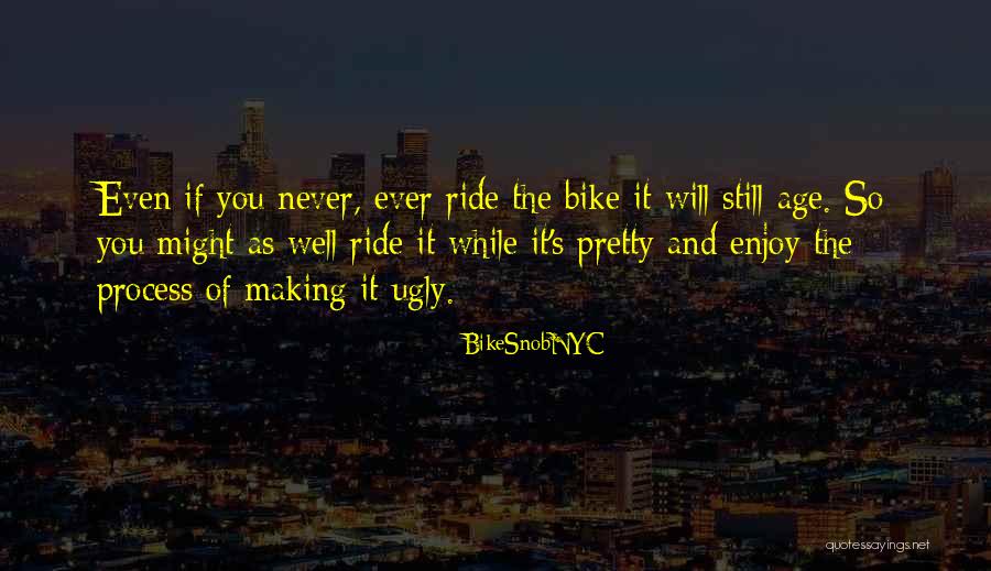 Might As Well Enjoy It Quotes By BikeSnobNYC Might As Well Enjoy It Quotes By BikeSnobNYC