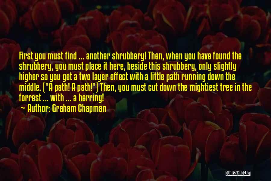 Mightiest Quotes By Graham Chapman