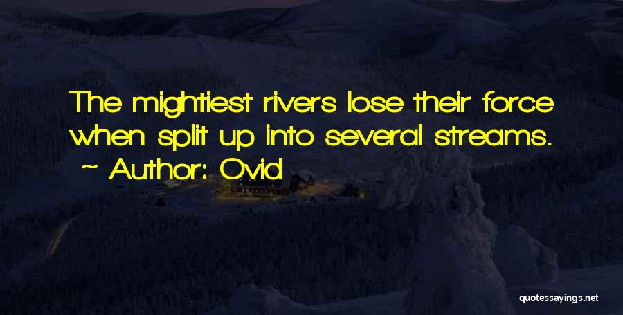 Mightiest Quotes By Ovid