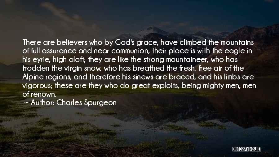 Mighty God Quotes By Charles Spurgeon