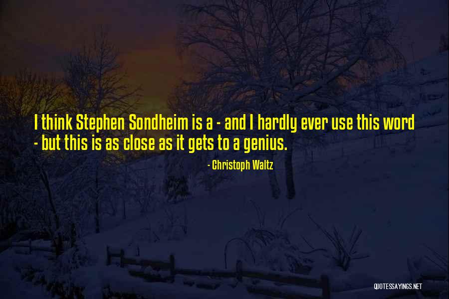 Migs Mayfeld Quotes By Christoph Waltz Migs Mayfeld Quotes By Christoph Waltz