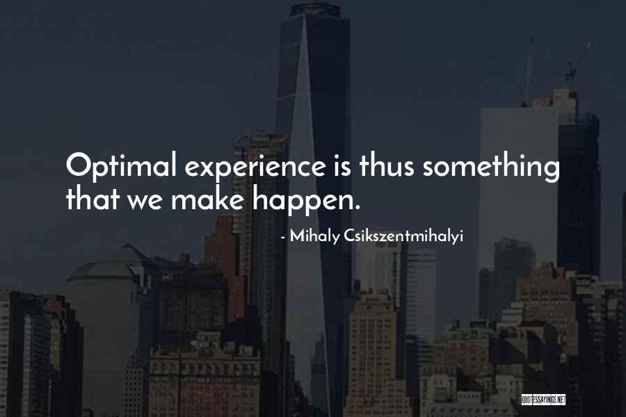 Mihaly Csikszentmihalyi Quotes 249519